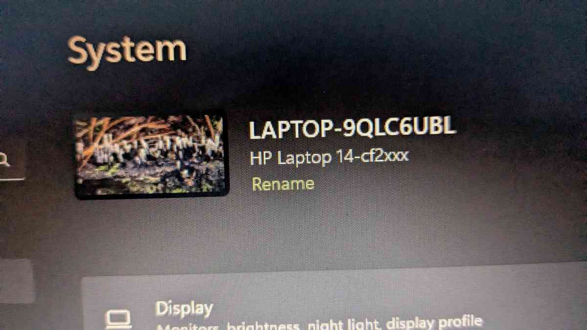 HP Laptop 14 cf2xx