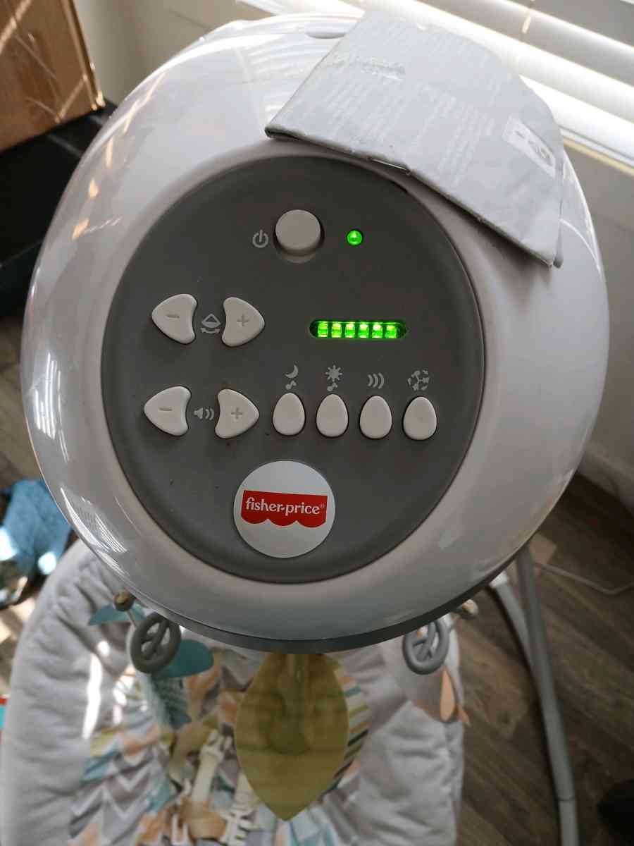 fisher Price infant plug in swing