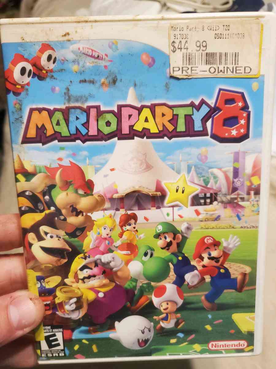 mario party 8 for the Nintendo Wii