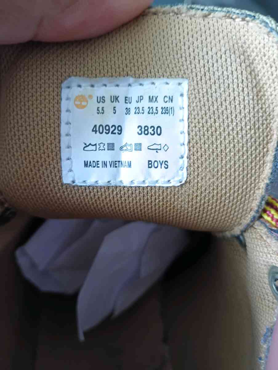 Timberland Premium GS Big Kids Field Boots Brown Nubuck Juni