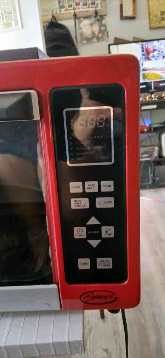 red toaster oven