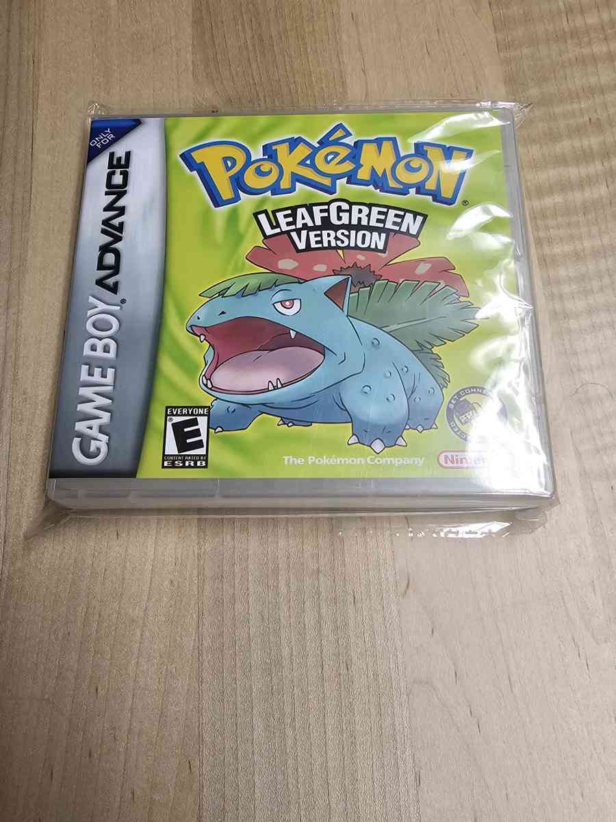 Pokmon Leaf Green NEW and SEALED