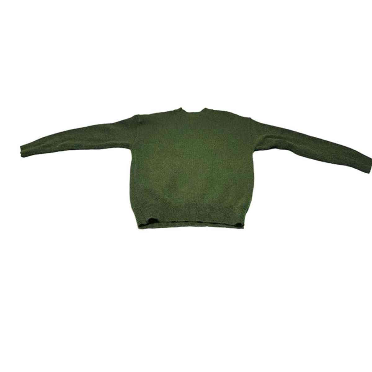Witty Fox Young Contemporary green sweater with floral peace