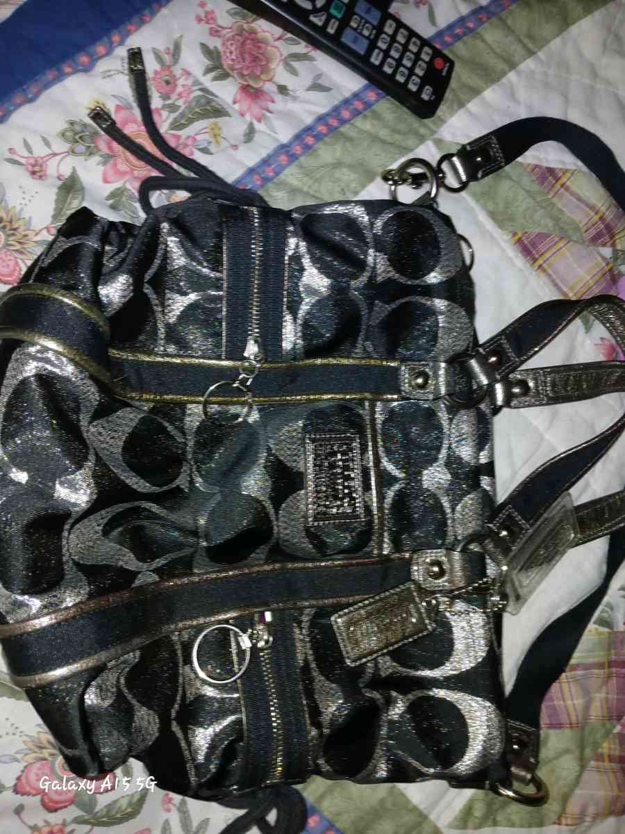 Coach PoppyLurex Tote