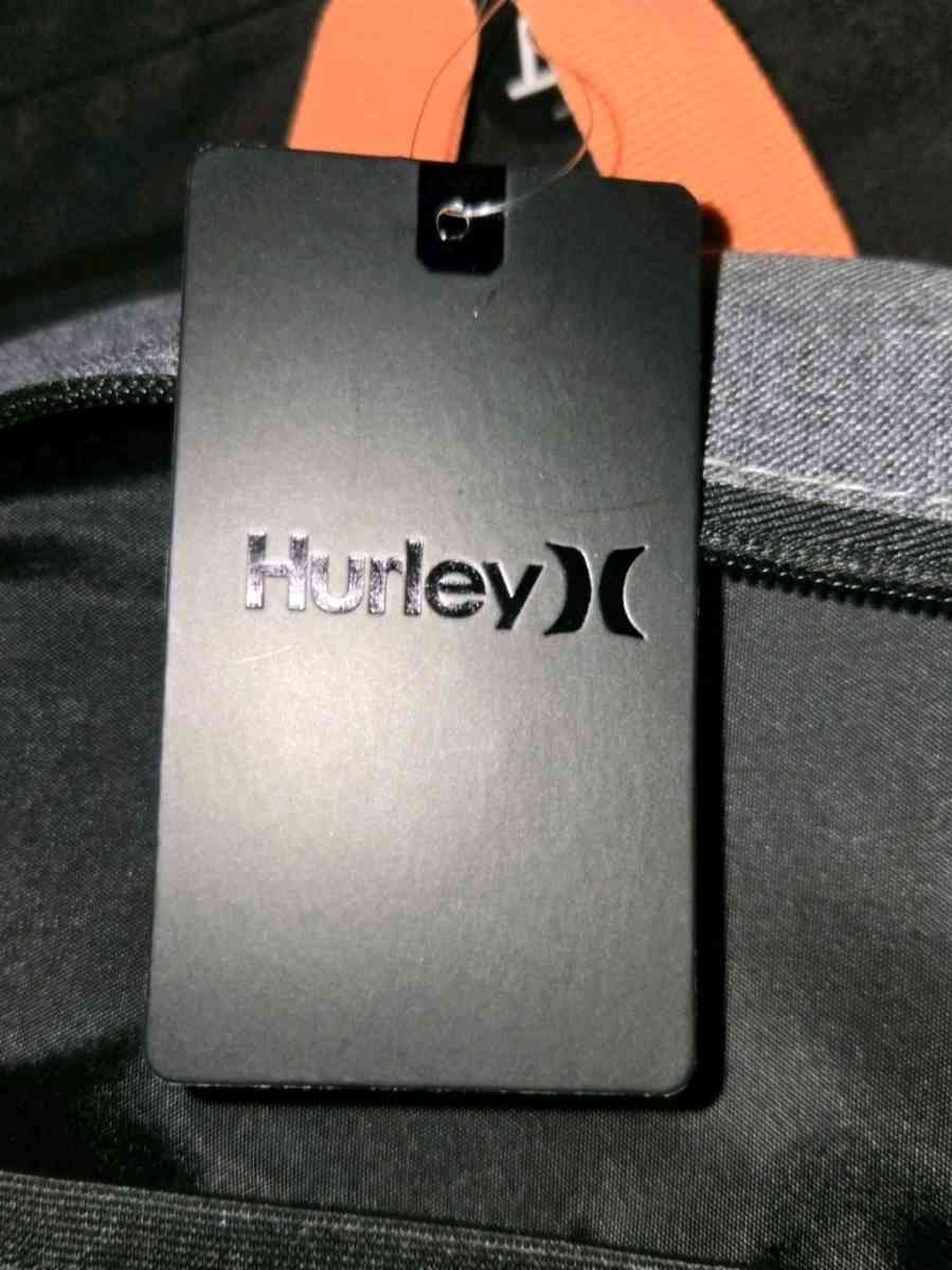 Brand New With Tags Hurley Backpack with Laptop Sleeve