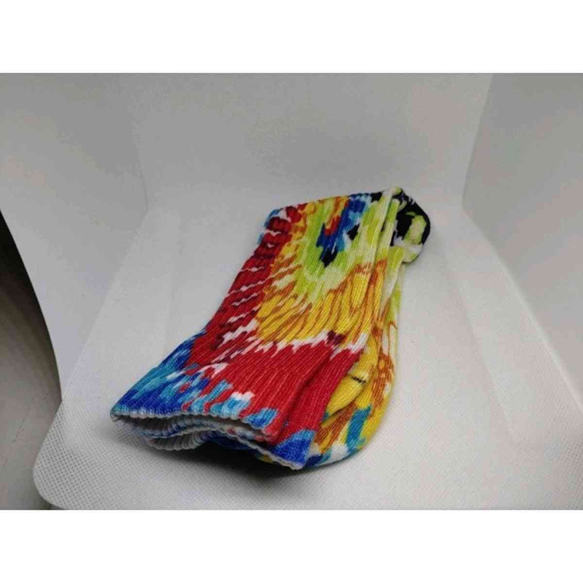 Tie Dye High Quarter Socks Unisex 1 Pair Unisex