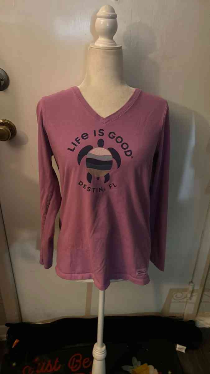 Life Is Good Crusher Tee Size M