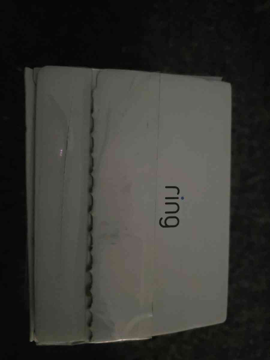 Ring Battery Doorbell And Indoor Cam open seal