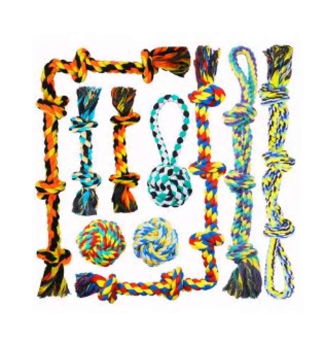 Set of Chew and Pull Toys for Dogs