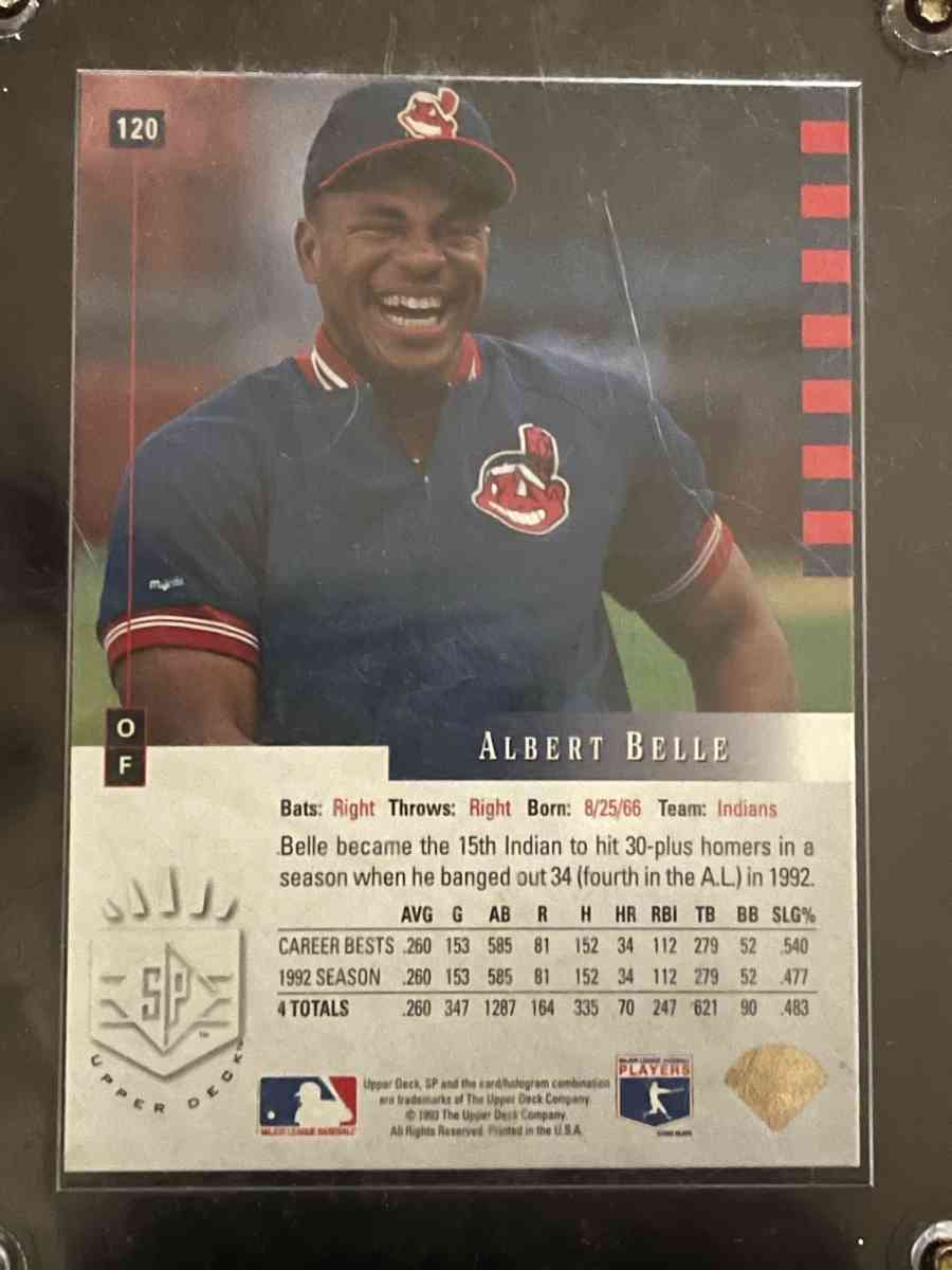 1995 Upper Deck collectors choiceAlbert Belle