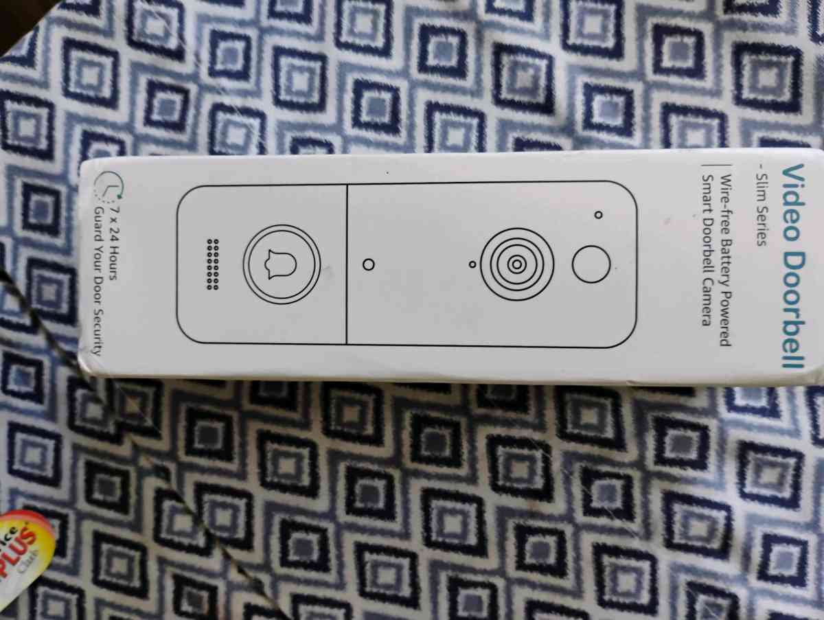 door bell camera with bell