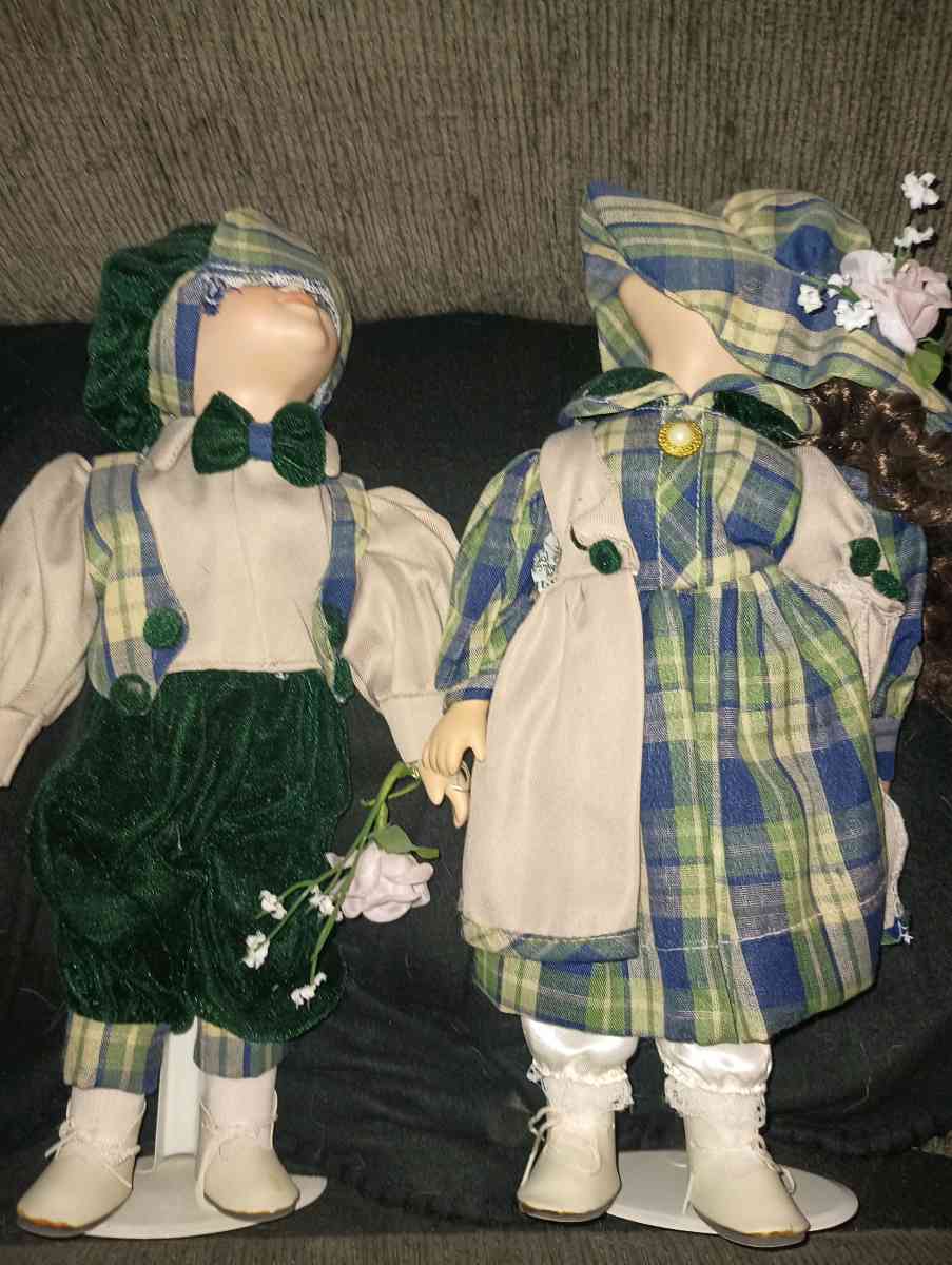 vintage porcelain dolls