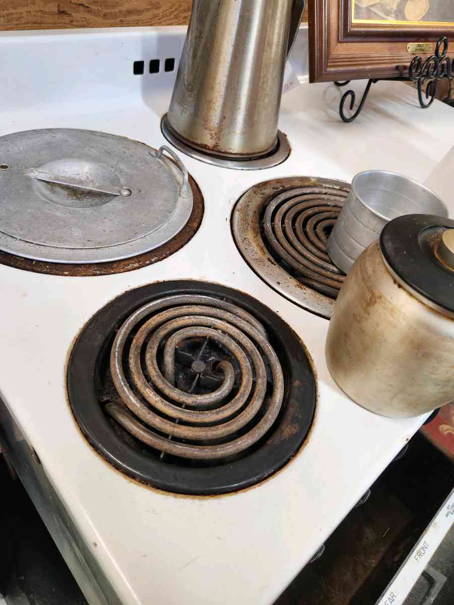 1930s 40s GE Hotpoint Electric Stove