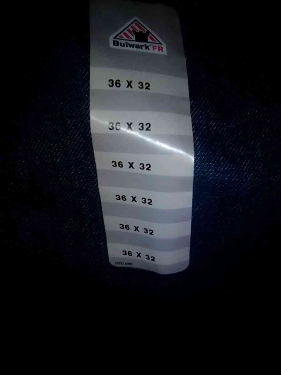 Bulwark FR work jeans