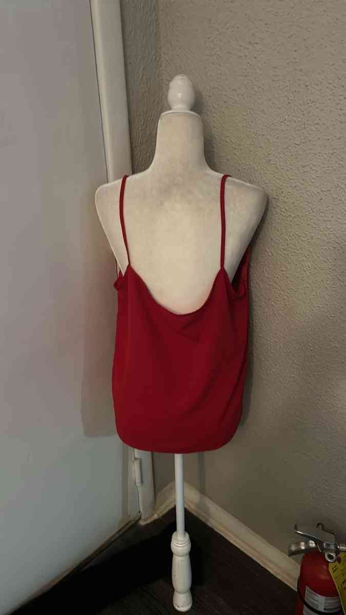 SHEIN Red Camisole Top Size L