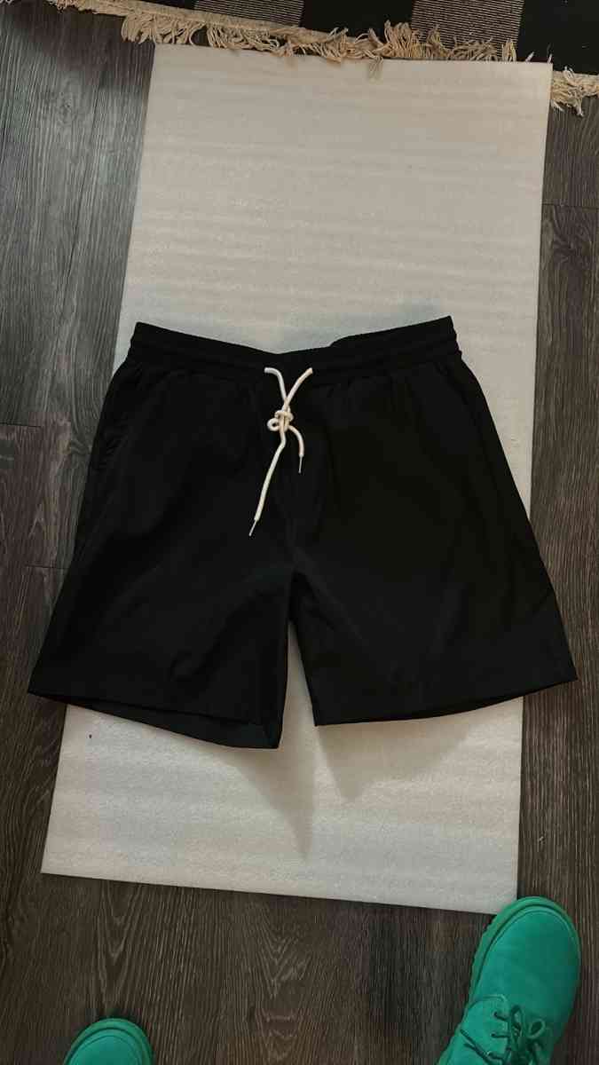SHEIN Manfinity Black Basic Shorts Size XL