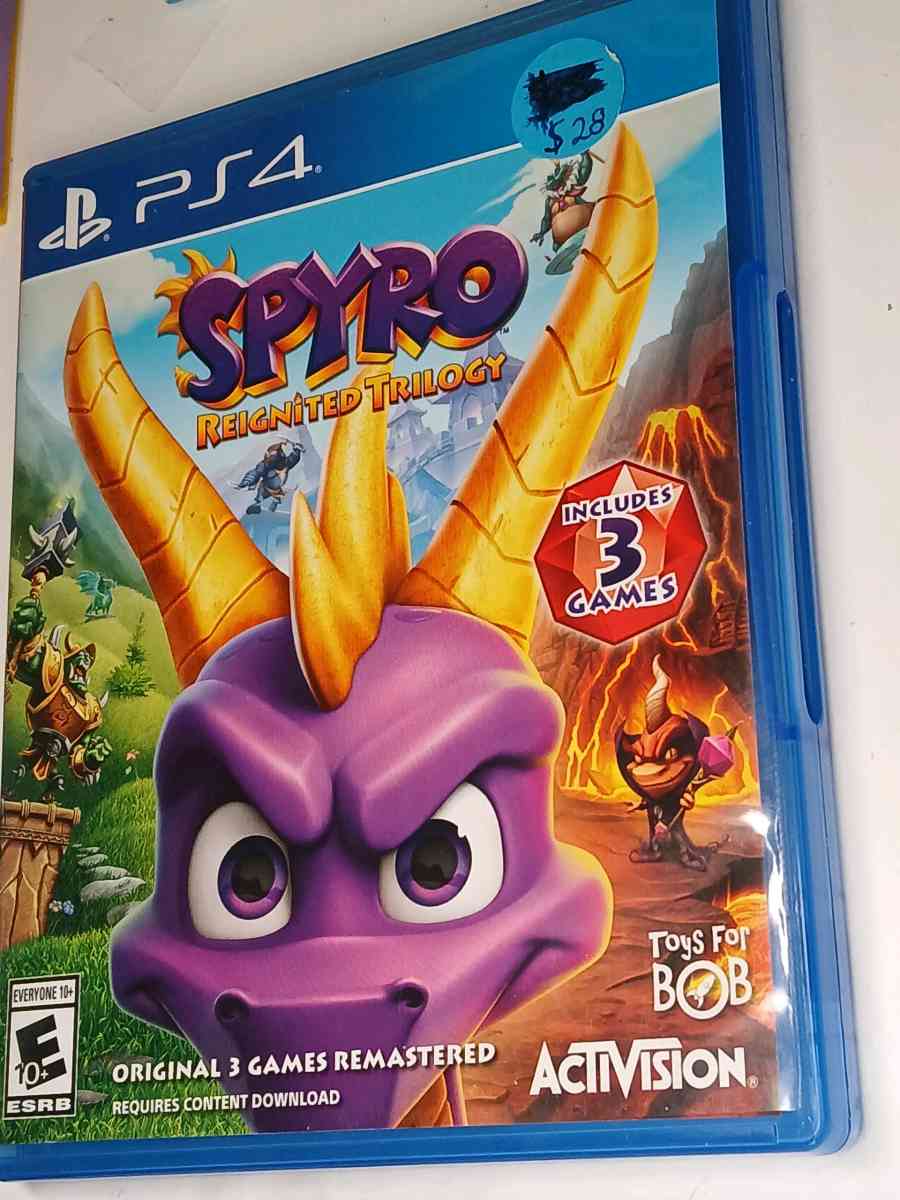 PS4 GAME INCLUDES 3 GAMES IN IT