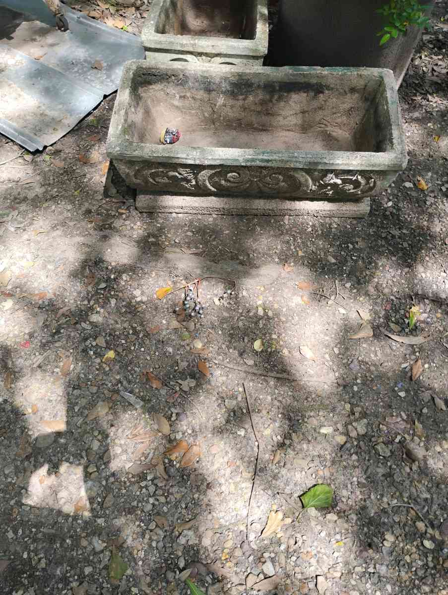 concrete planters