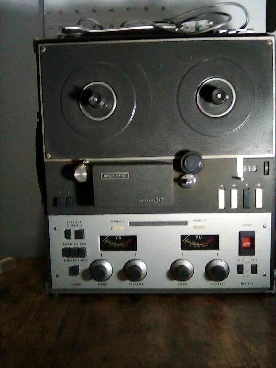 Sony reel to reel tape recorder S4