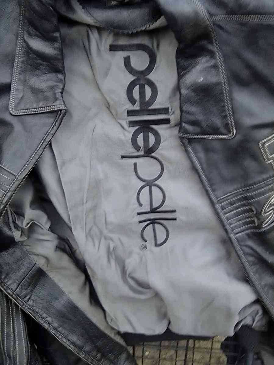 authentic Pelle Pelle Soda Club Marc Buchanan leather jacket