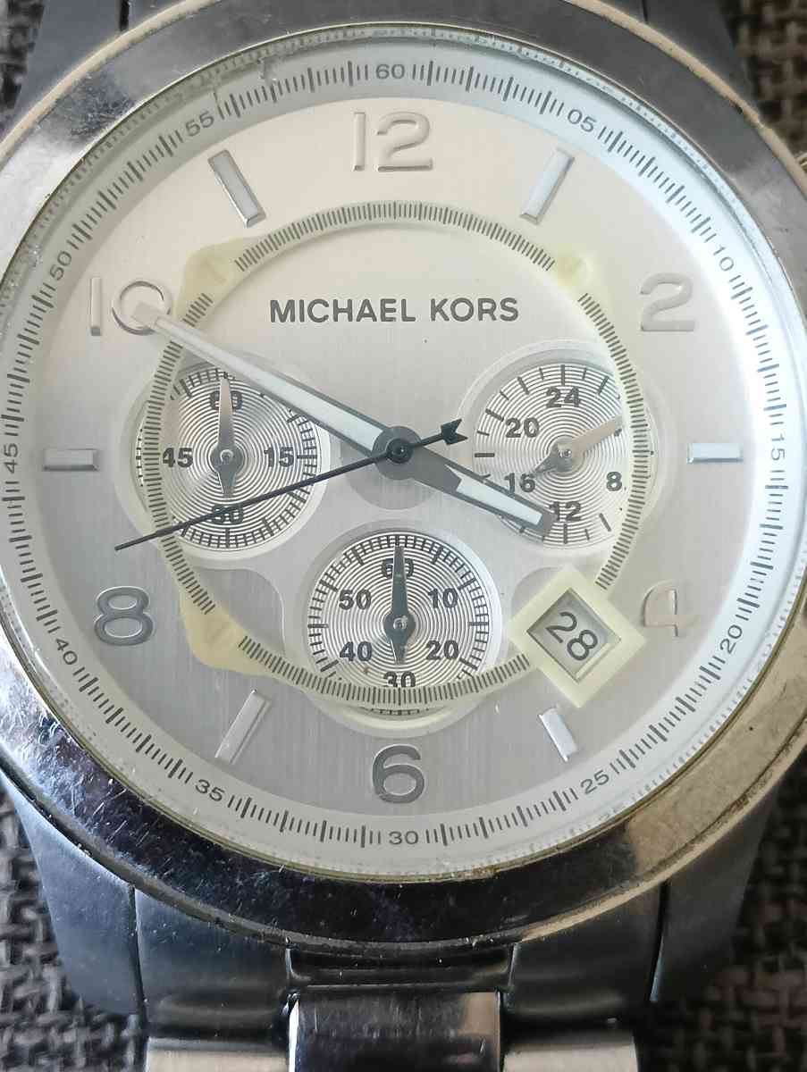 Michael Kors Silver Watch MK8086