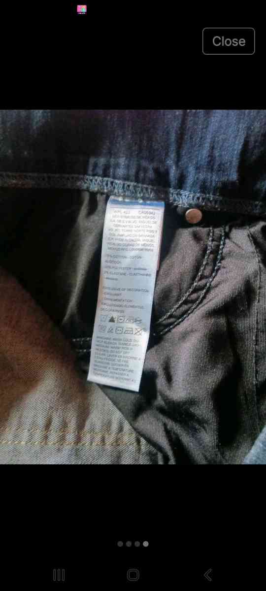 boot cut Levi Strauss pants