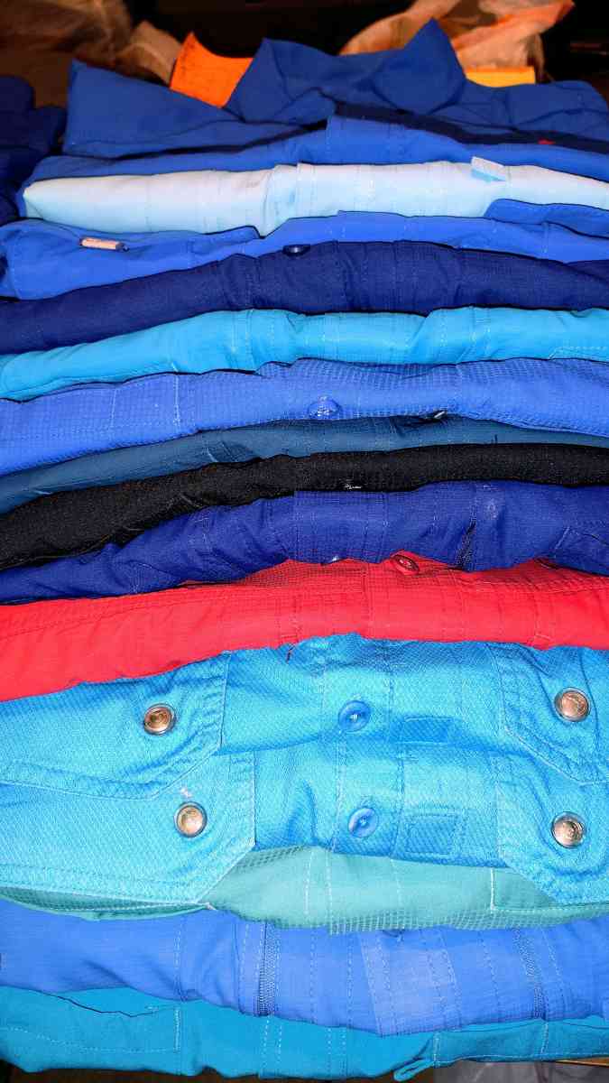 Fishing dryfit shirts and shorts