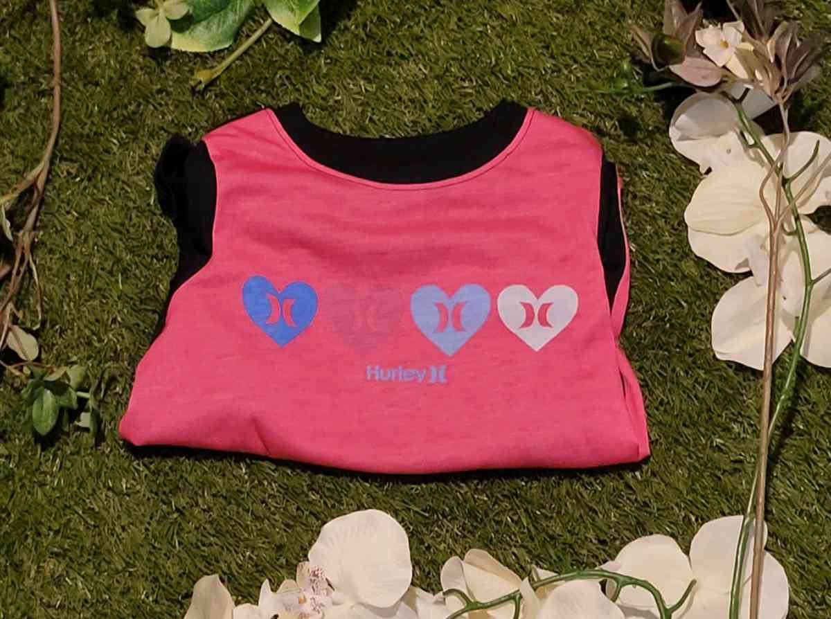 Girls Long Sleeve Hurley Shirt