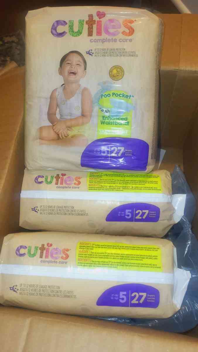 Cuties Diapers Size 5
