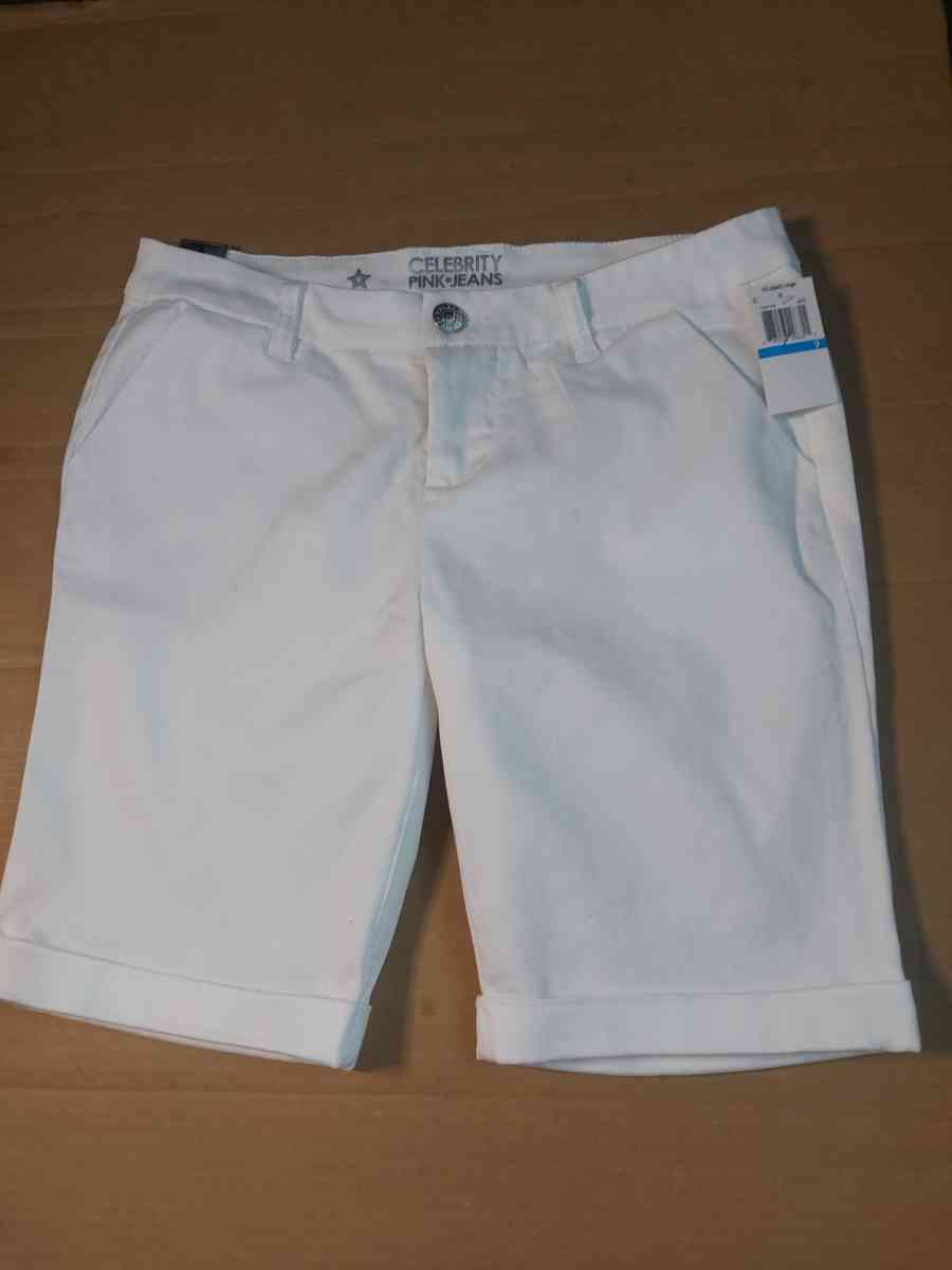 Celebrity Pink NWT White Shorts