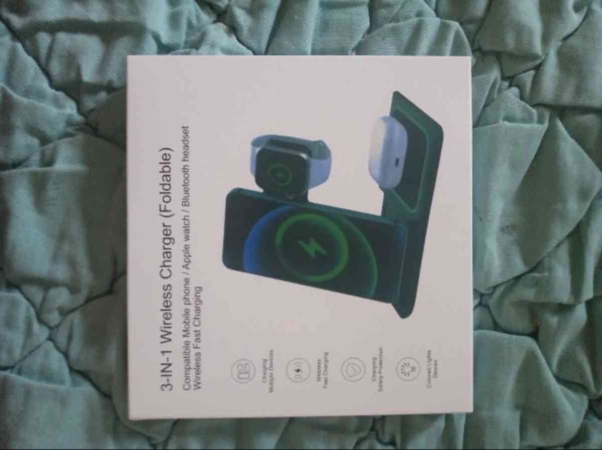 3 in1 wireless charging port