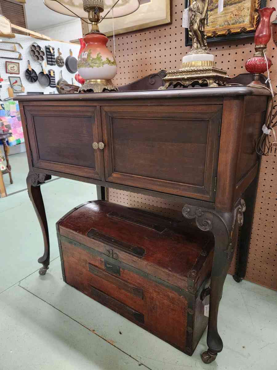Beautiful antique server buffet or sideboard