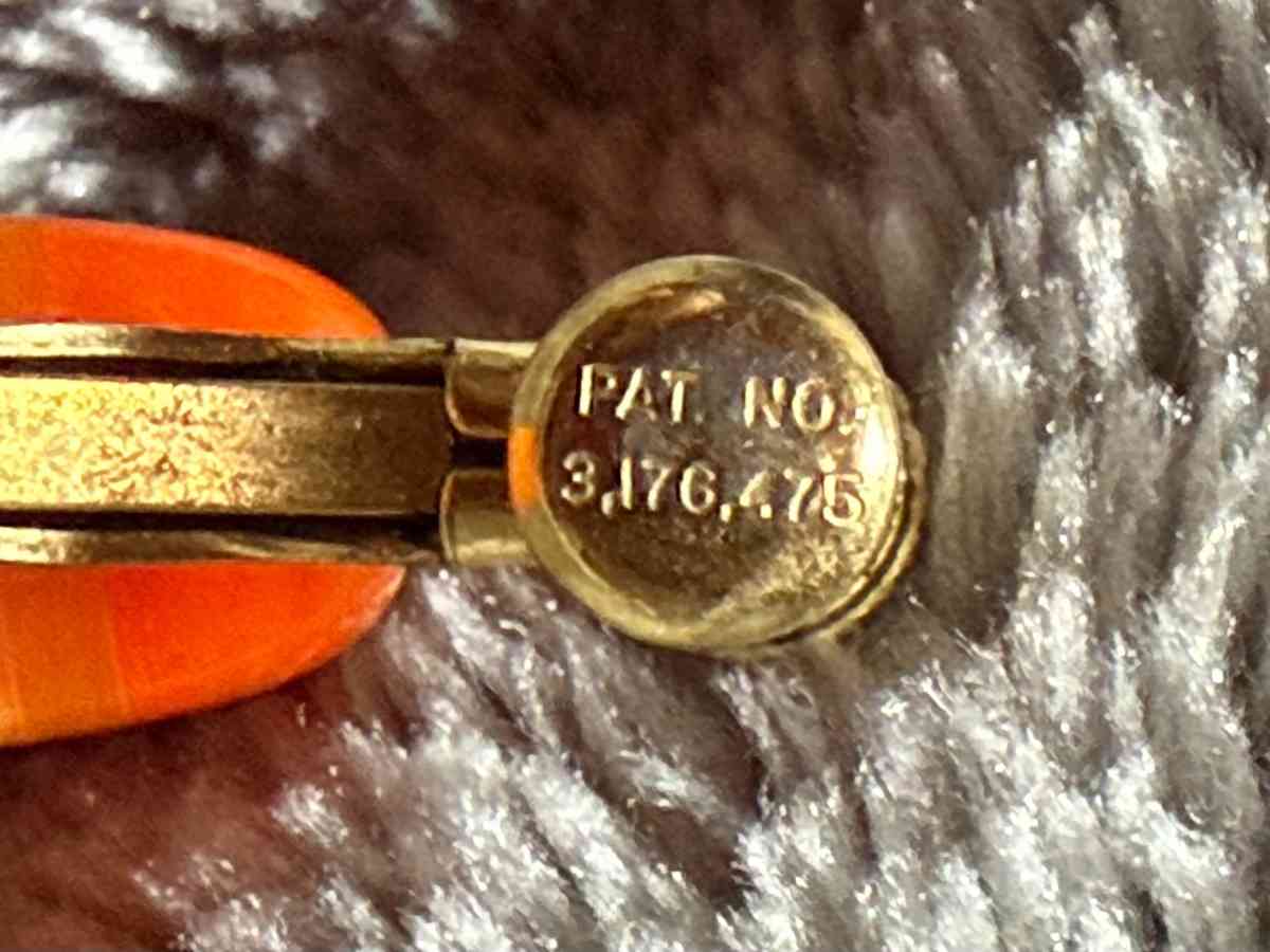 Vintage Bakelite Earrings CROSSPOSTED