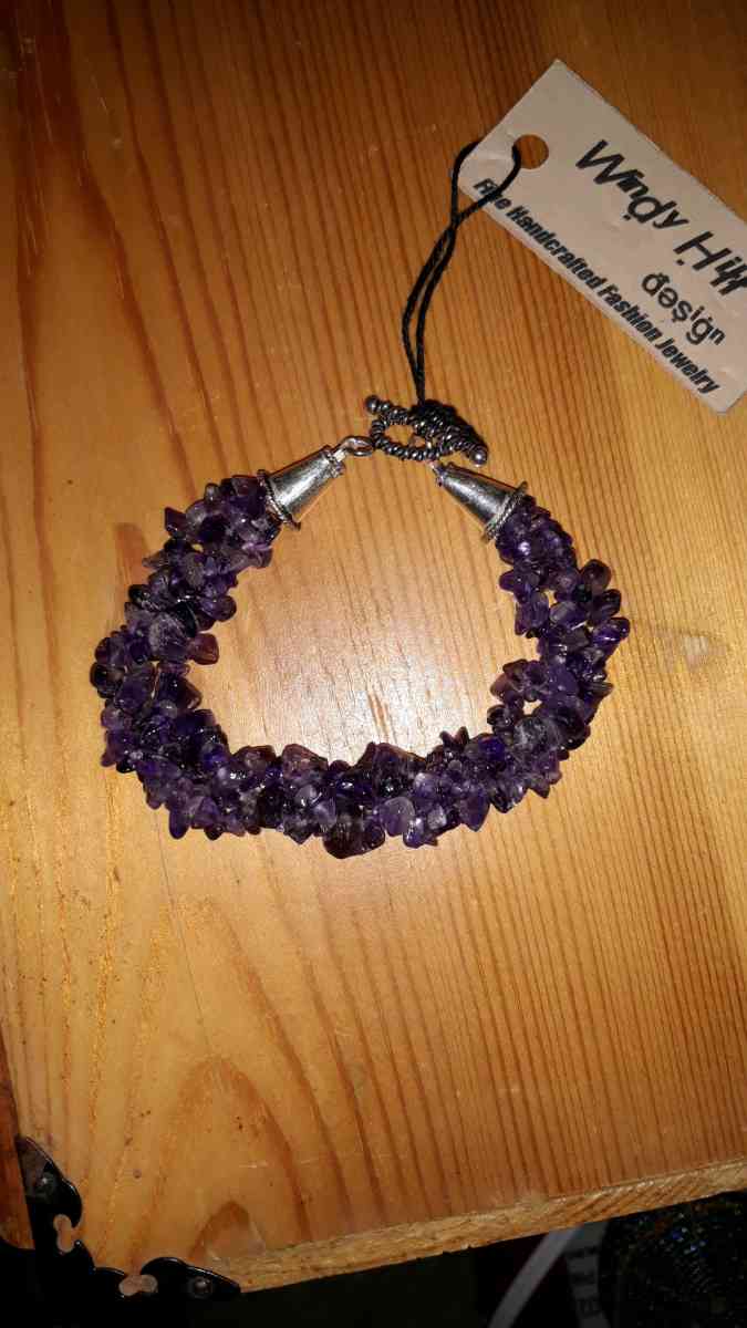 Purple Amethyst Bracelet