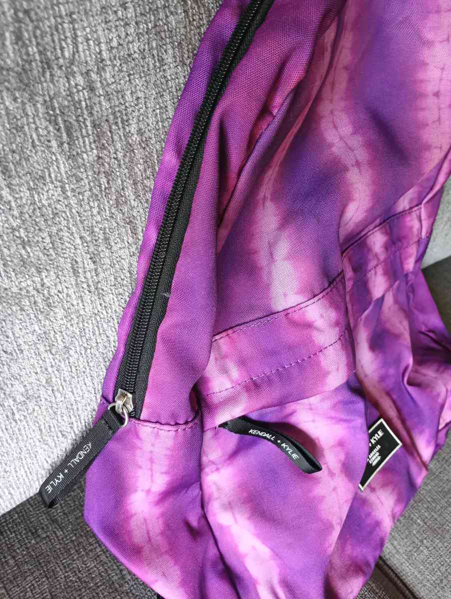 Kendall and Kylie Purple TieDye Backpack