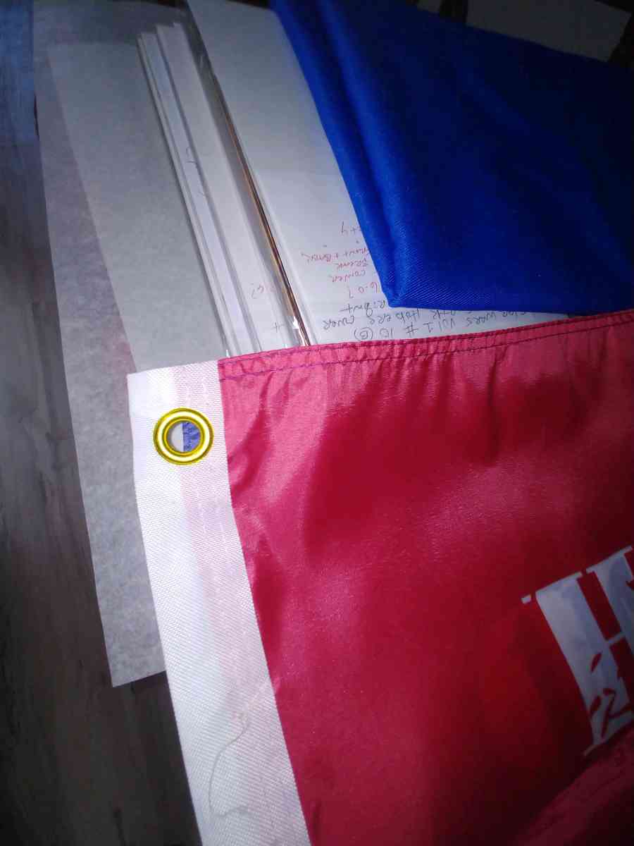 Ohio State and Duke house divided Flag