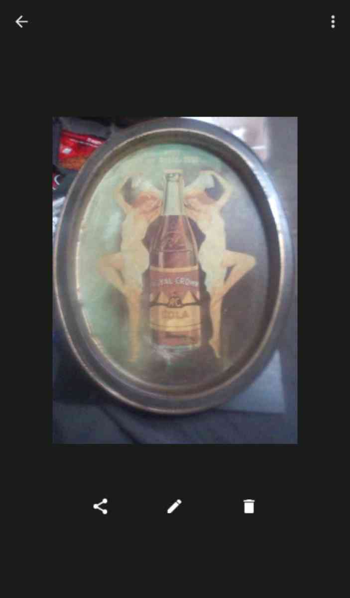 Royal Cola1915 tray