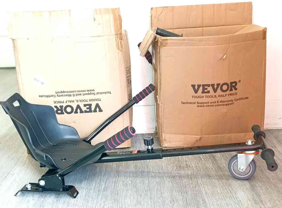 2 VEVOR Hoverboard Seat Attachment in box