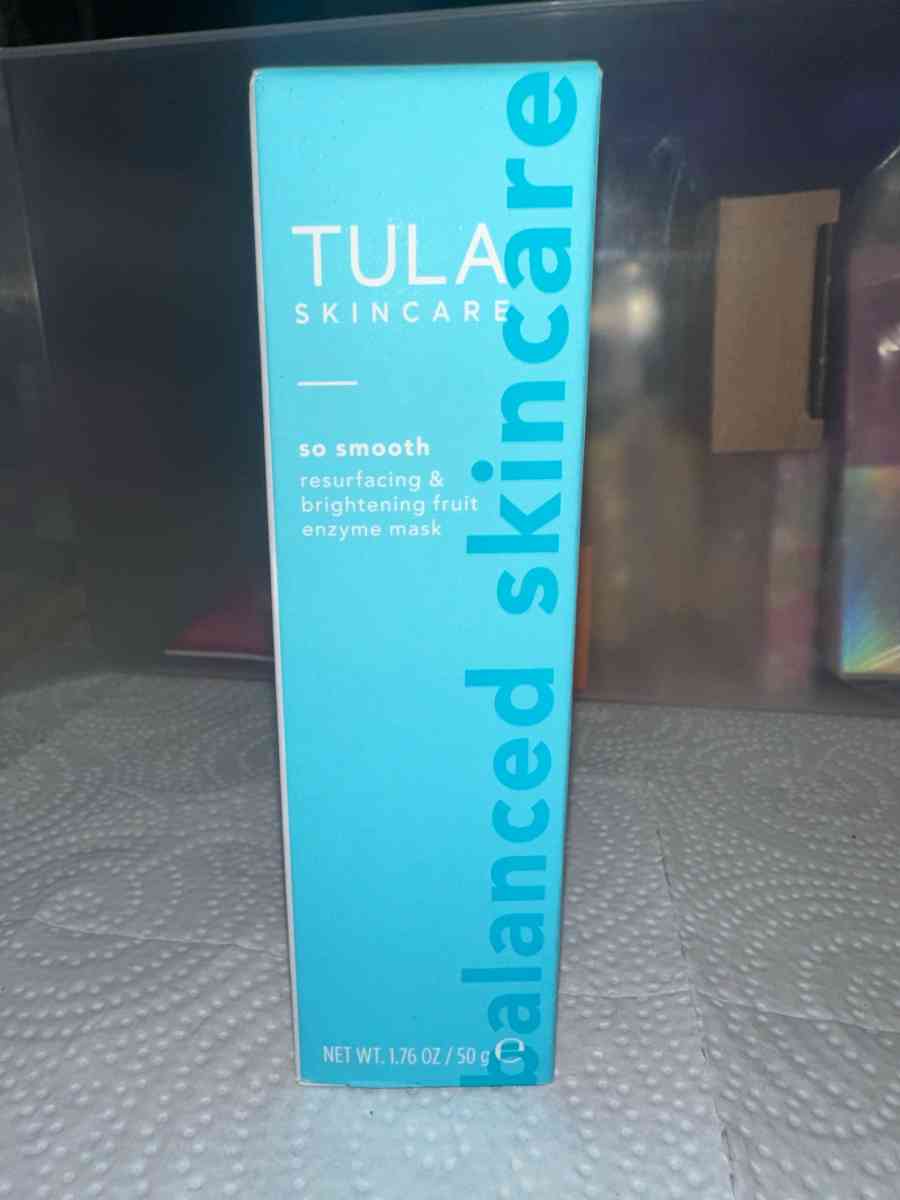 TULA Skincare resurfacing and brightening fruit enzyme mask