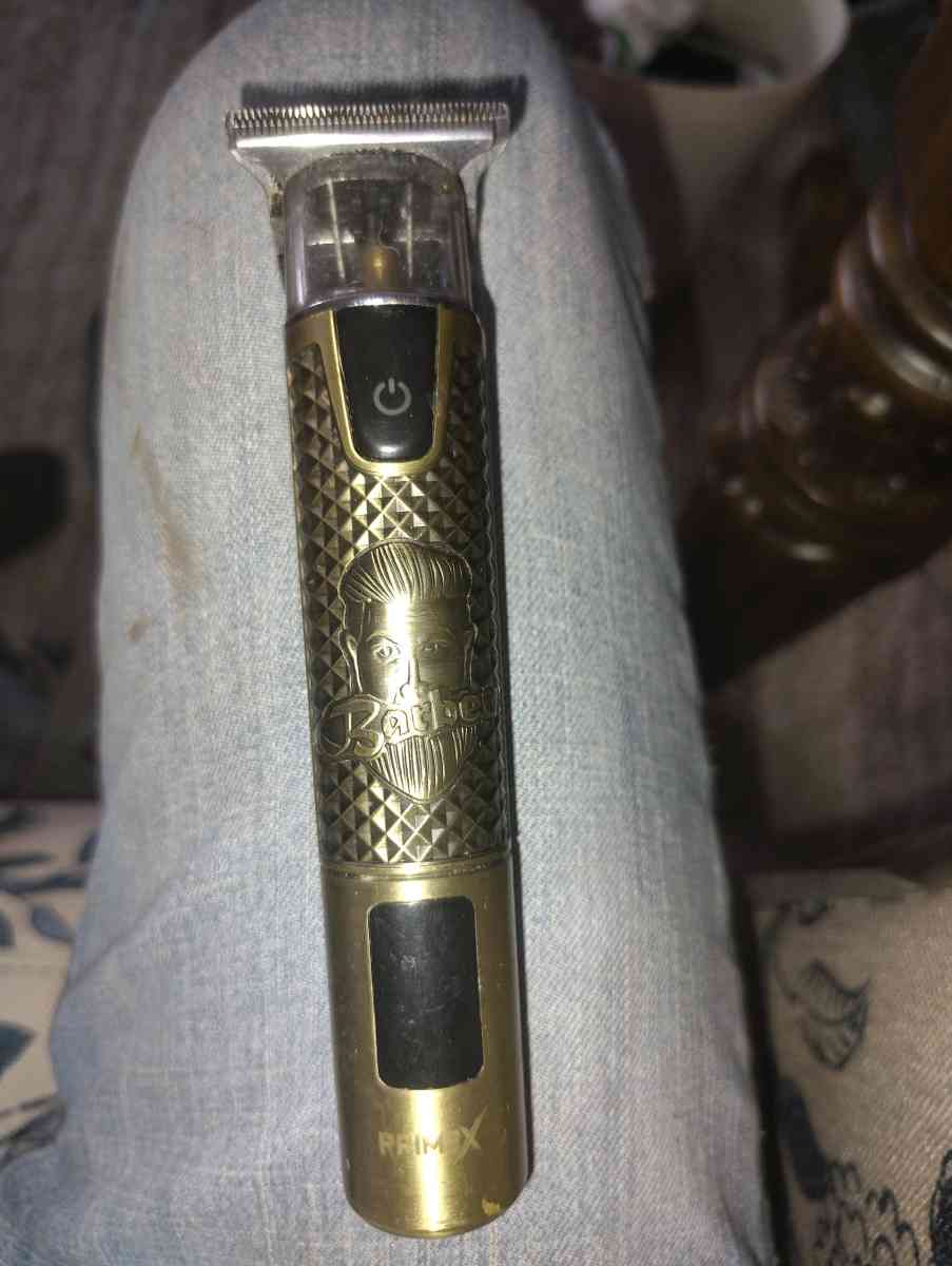 rechargeable brass hair trimmer