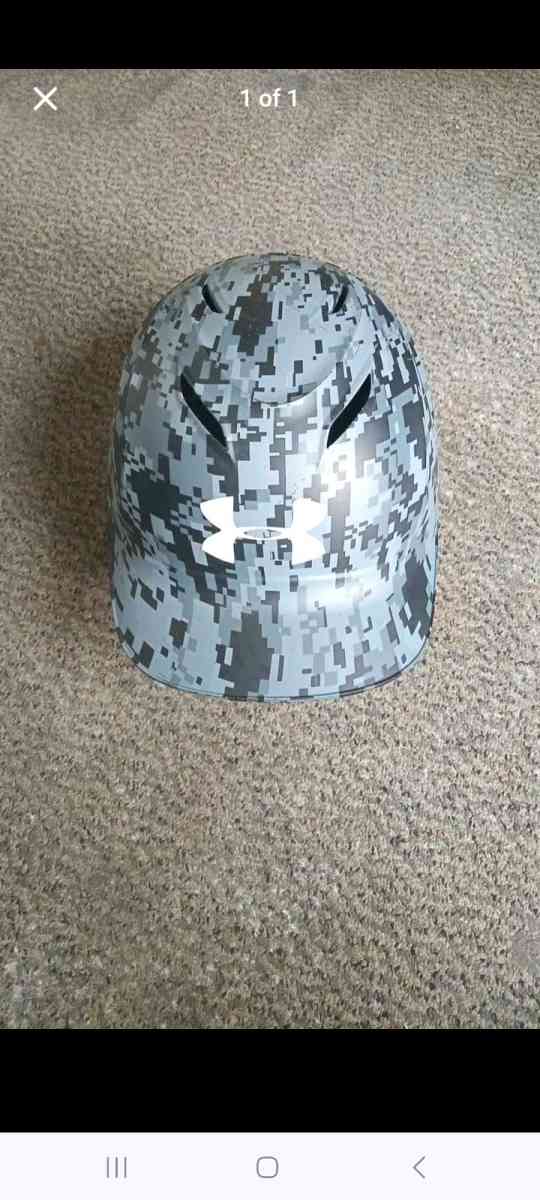 Under Armour baseball helmet