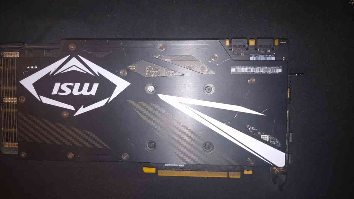 MSI GTX 1060 GAMING X 6G graphics card