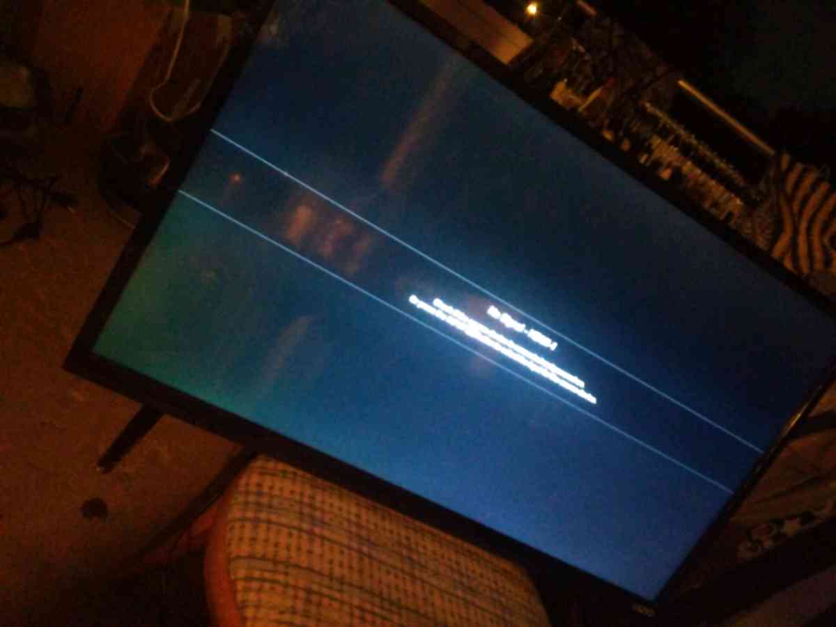 32 inch Flat screen No Remote