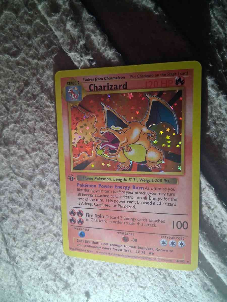 Charizard 1st edition