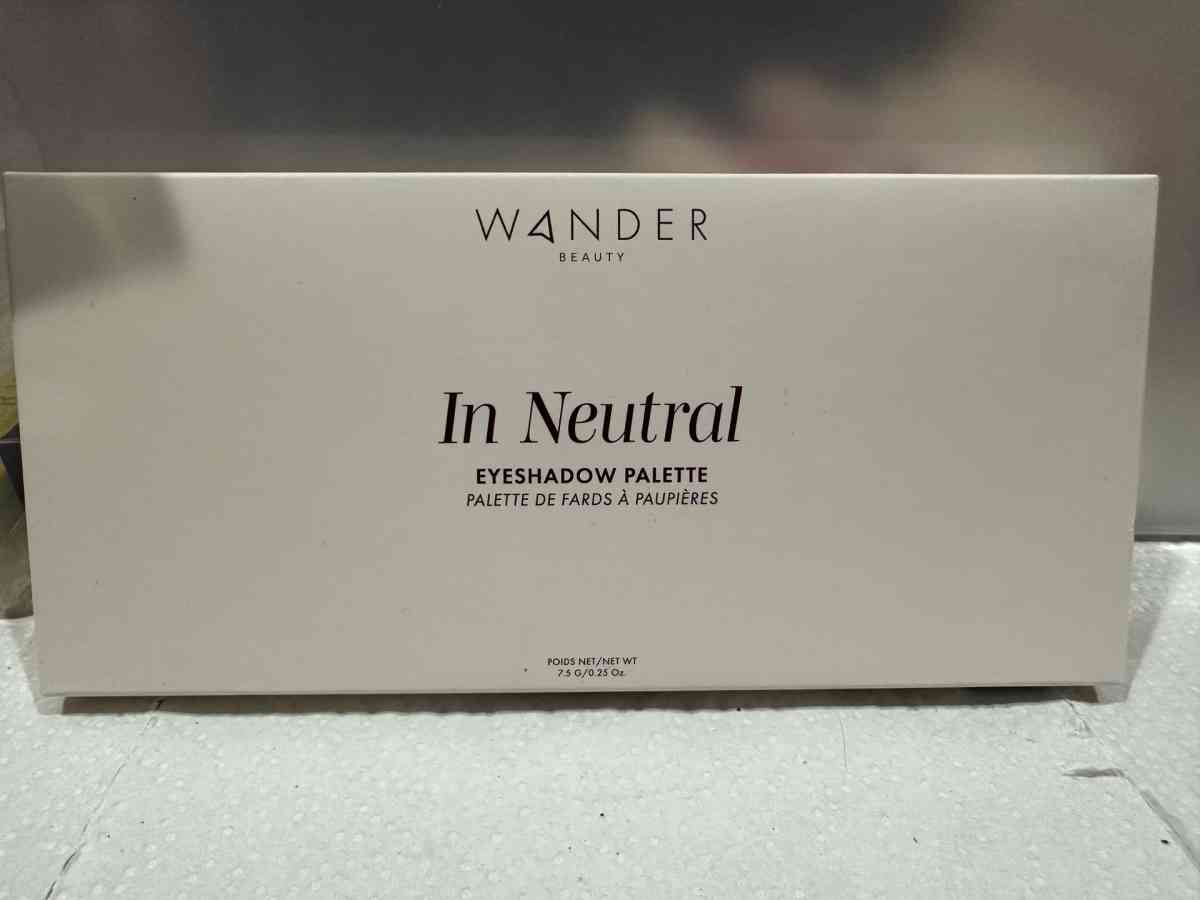 Wander Beauty In Neutral Eyeshadow Palette