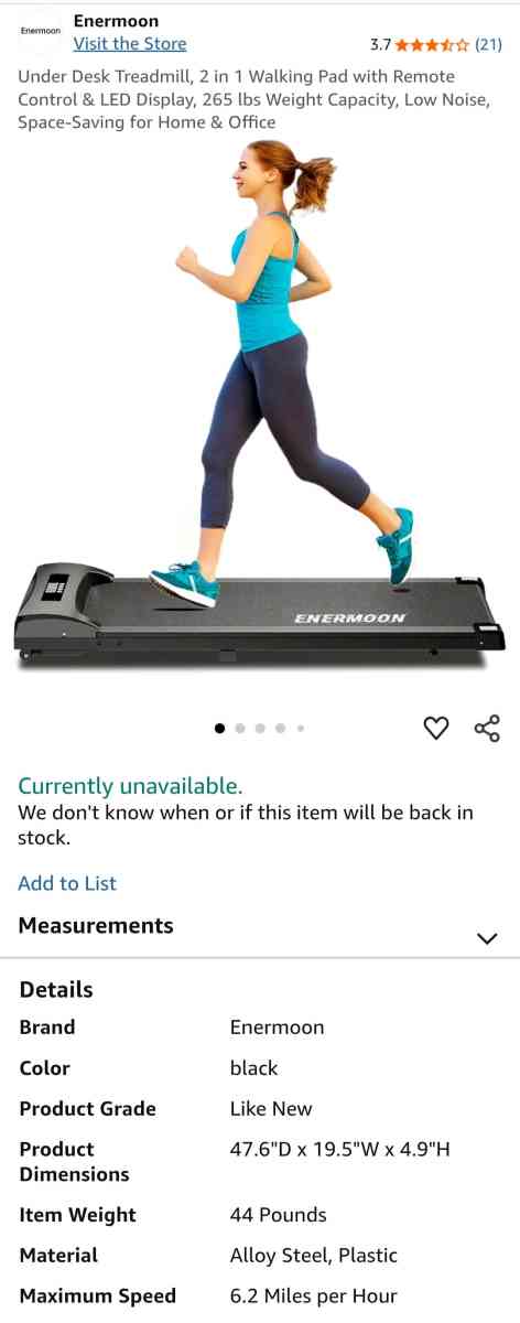 Under Desk Treadmill