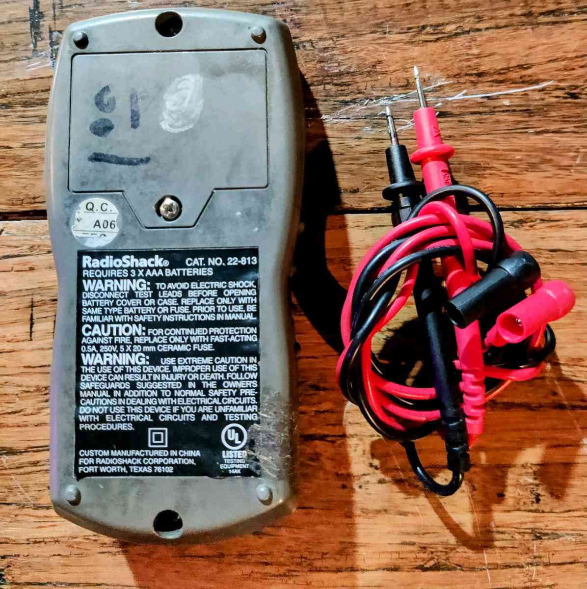 Radio Shack Multi meter