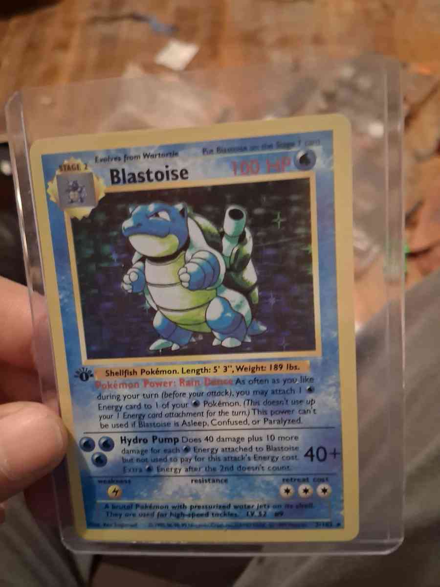 Blastoise base set