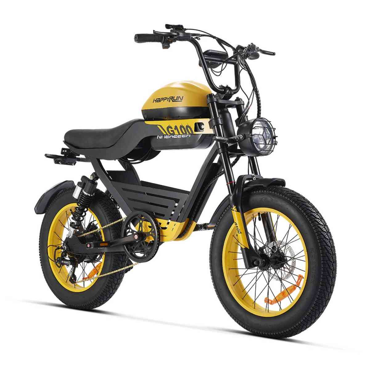 HappyRun G100 Fastest Electric Bike 2000W Dual Batteries Lon