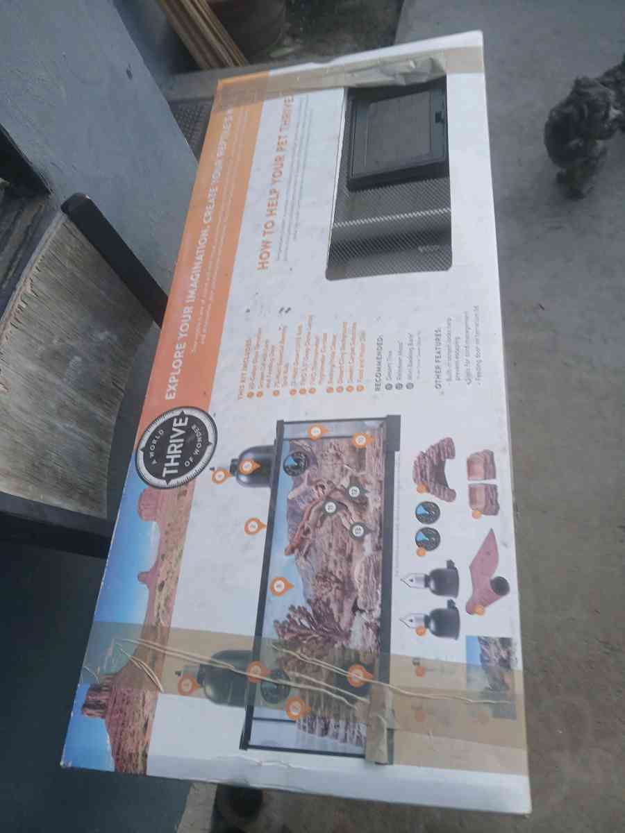 Thrive 20 ga reptile tank